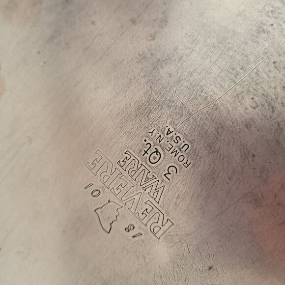 Revere Ware 2 Qt Stainless Steel & Copper Saucepan With Black Handle - Picture 6 of 6